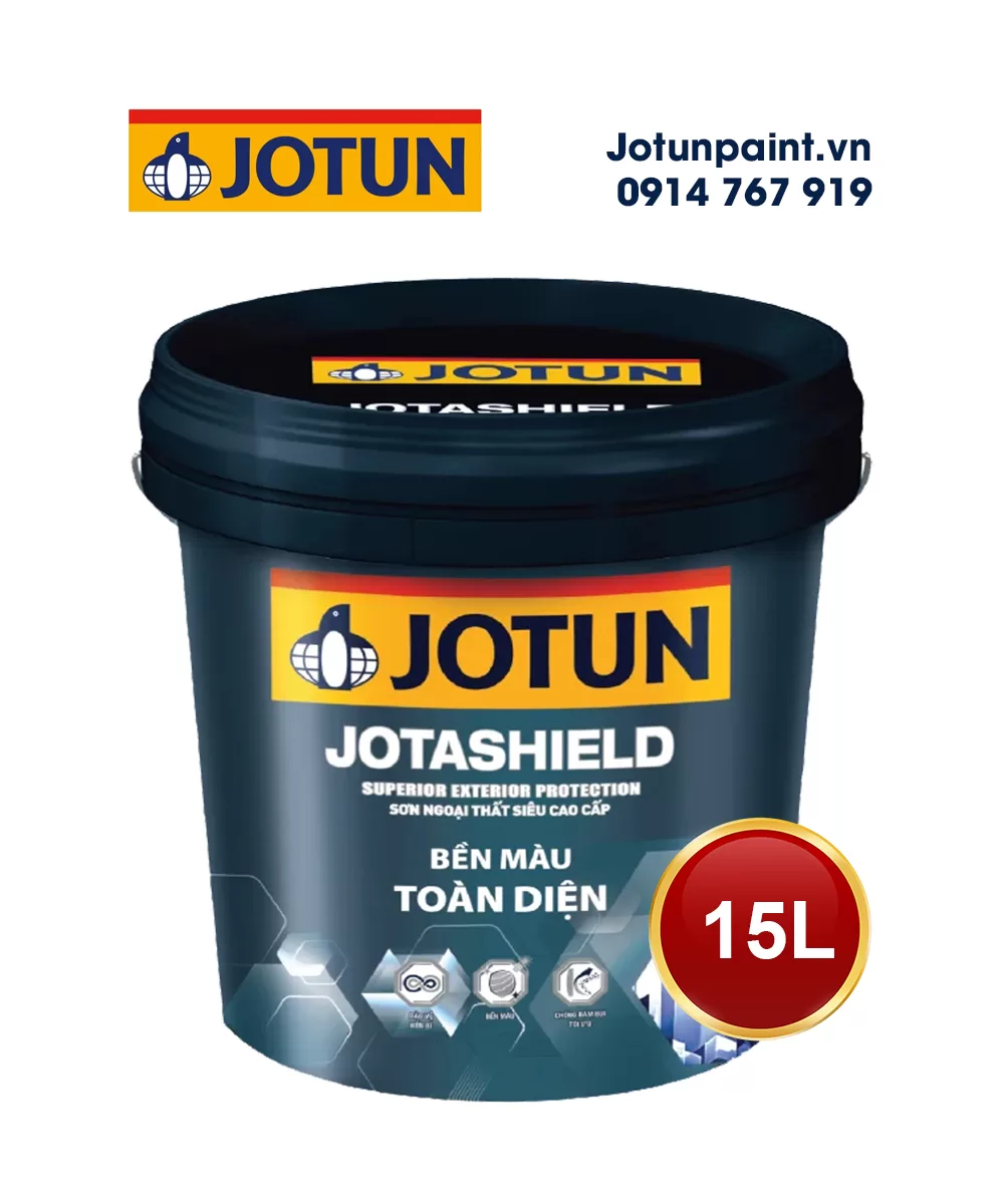 Sơn Jotun JotaShield bền màu toàn diện thùng 15L