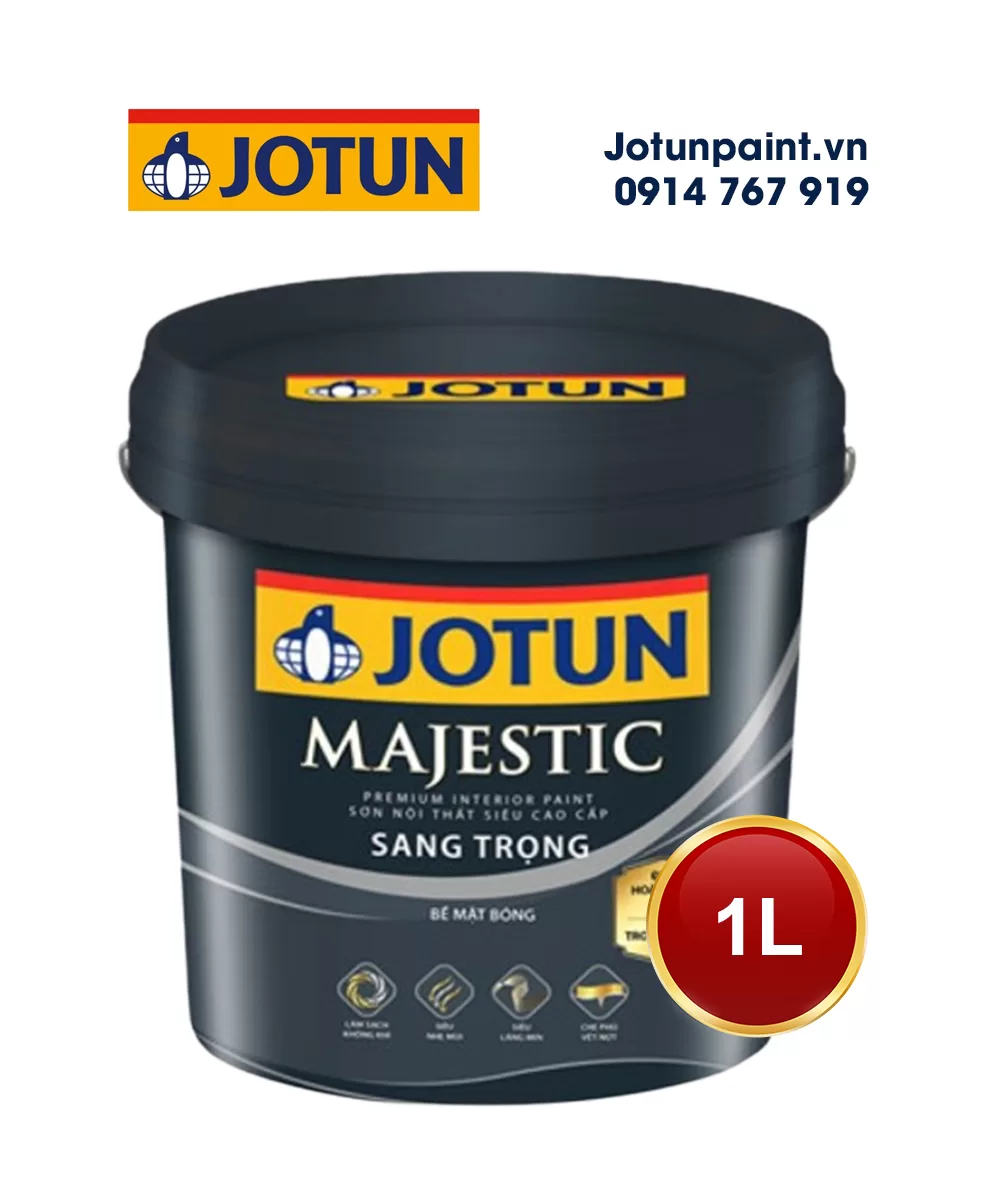 Sơn Jotun Majestic sang trọng lon 1L