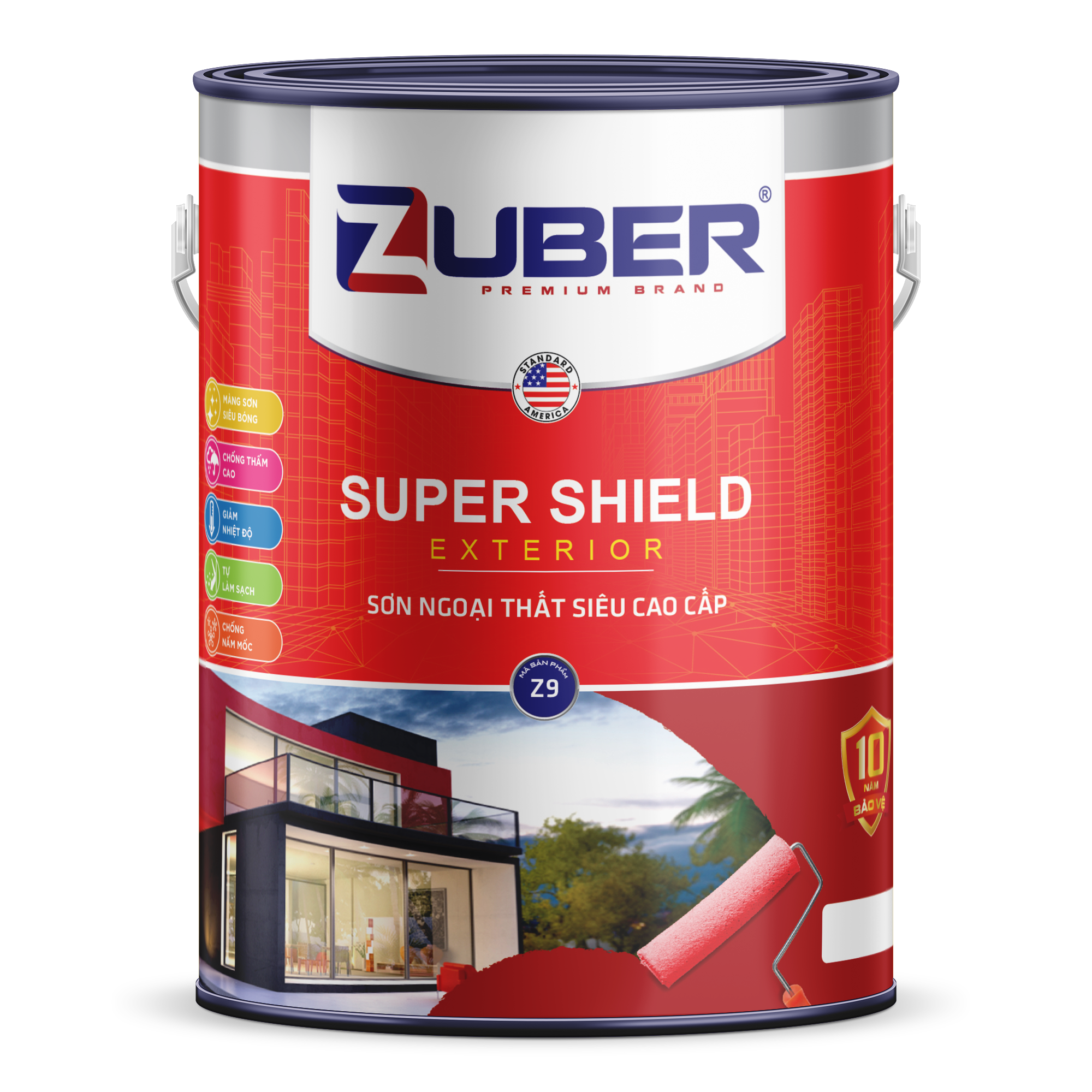 Sơn ngoại thất siêu cao cấp – Super Shield Z9
